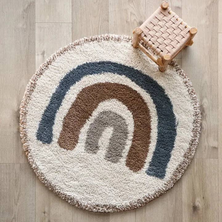 Nenina & Co - Wholesale Area Rug - Kids & Baby - Bohemian Rainbow Bleu children's rug
