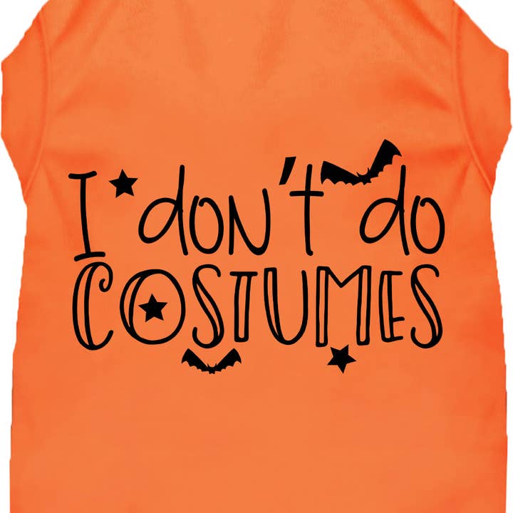 Non Faccio Costumi Maglietta per Animali per la vendita all'ingrosso da parte di As You Wish Apparel