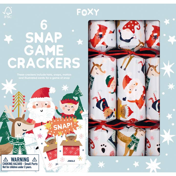 Foxy - Festive Snap (6pcs) FSC Mix for wholesale by Celebration Crackers