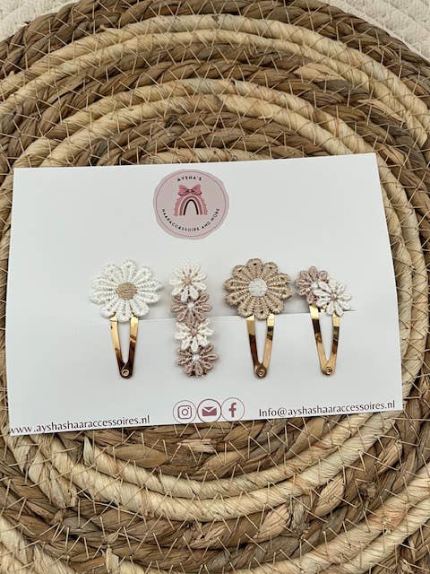 Conjunto de presilhas para cabelo Novi mix por atacado de Aysha's haaraccessoire and more