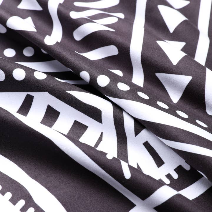 RHB HAWAII - Wholesale Beach Towel - Black tribal pattern Beach Towel6