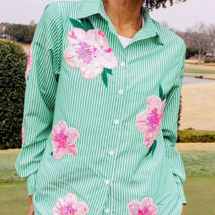 Azalea-Knopfhemd für den Großhandel von Brianna Cannon