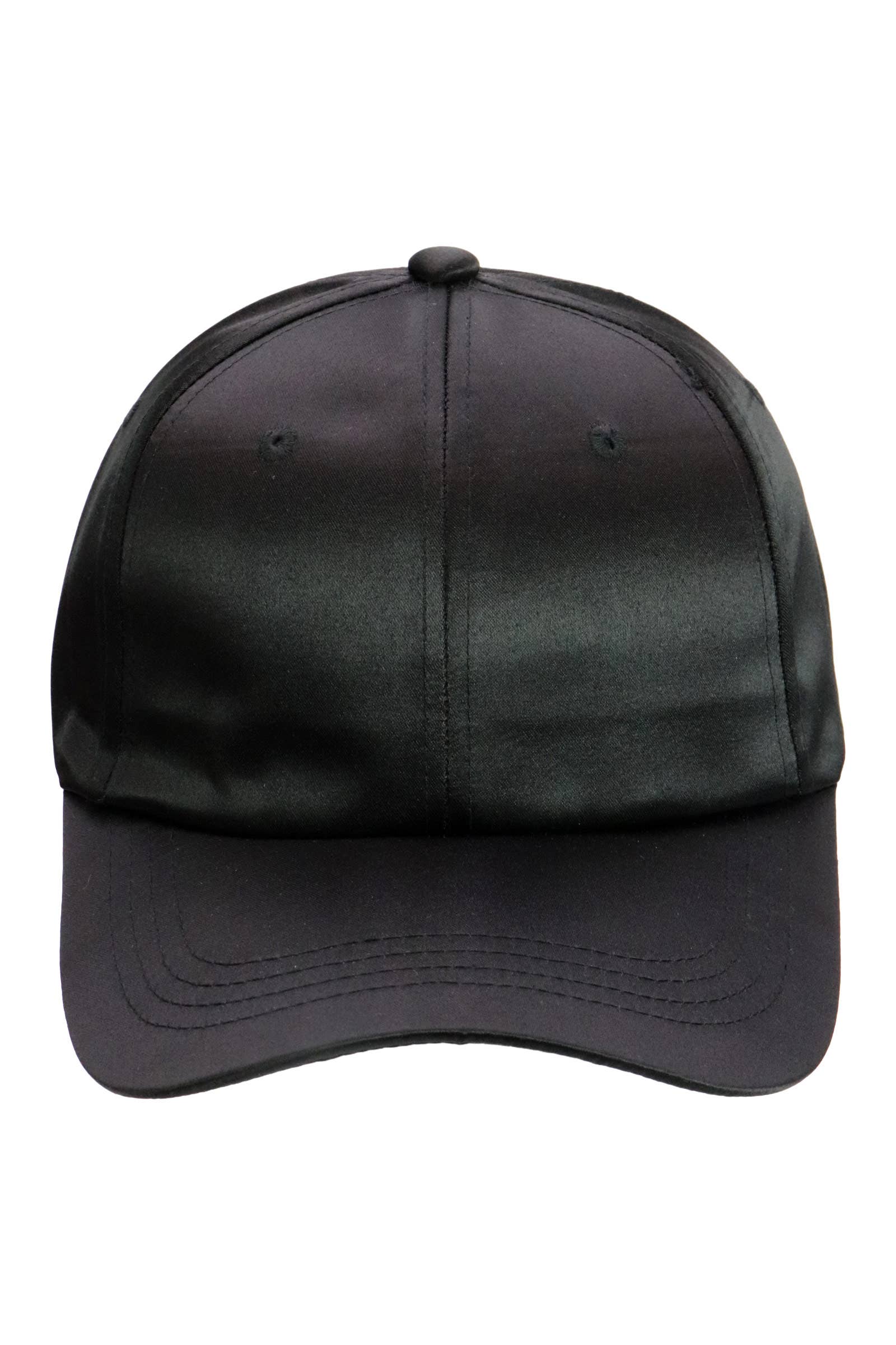 Cap Zone - Wholesale Baseball Cap - Unisex - Faux Silk Satin Strap Back Baseball Cap1