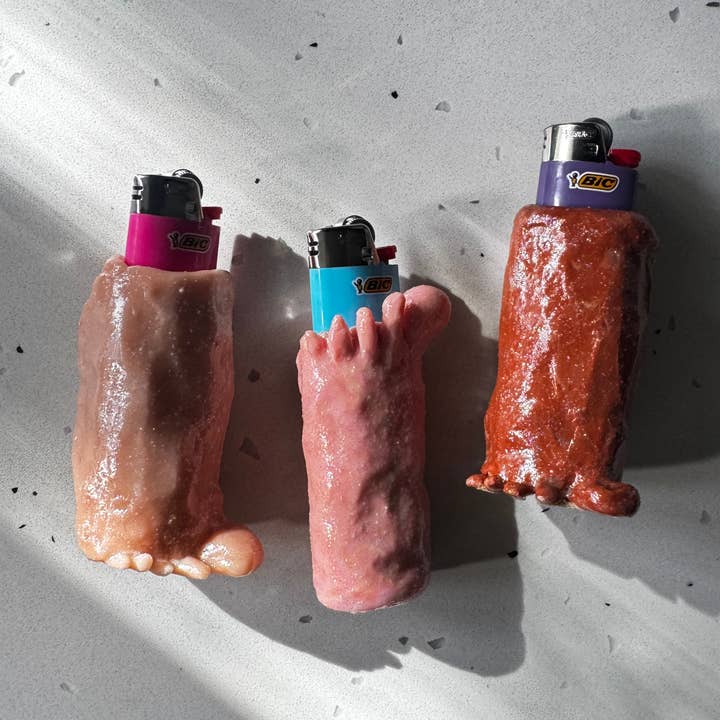 Handmade foot lighter cover for wholesale by VERYUSUAL