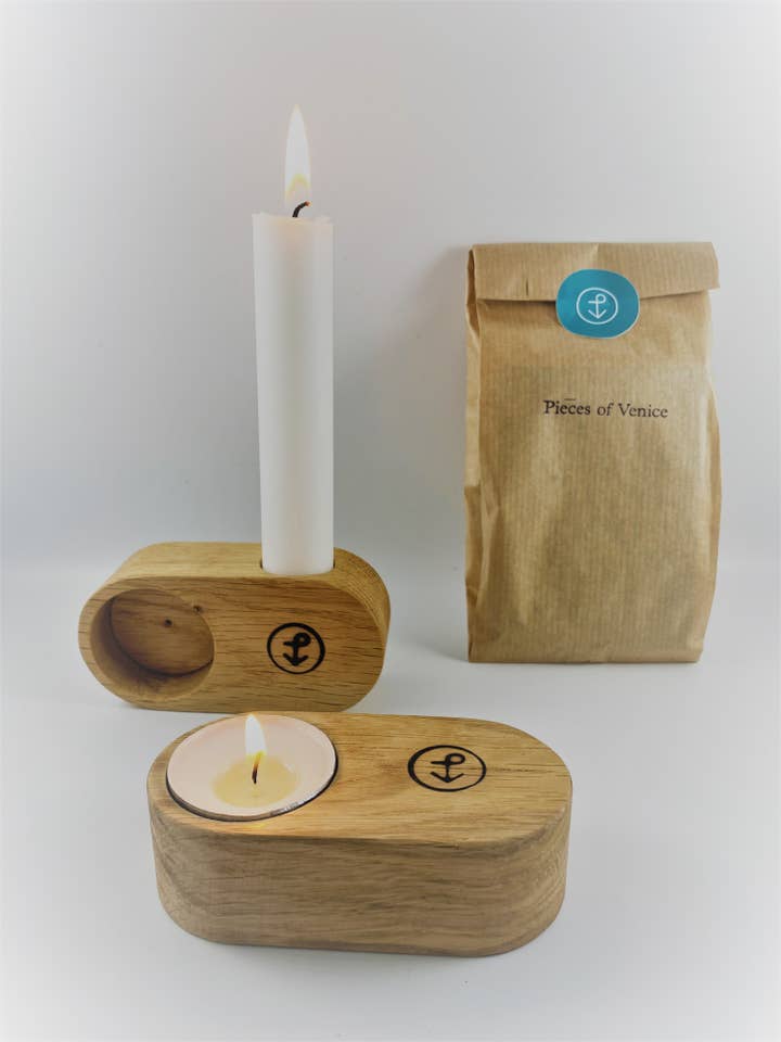 Portacandele - Dorsoduro 1 per la vendita all'ingrosso da parte di Pieces of Venice