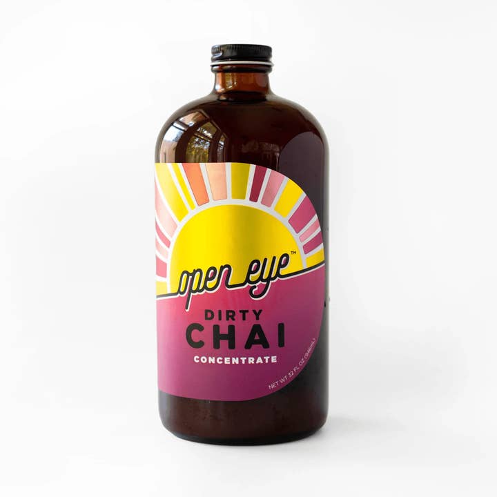 Open Eye Chai - Dirty Chai Concentrate - 16 oz for wholesale by Alta Gama Foods