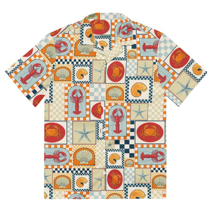 The Refined Spirit - Wholesale Button Down Shirt - Unisex - Costa Mare - Pool Shirt