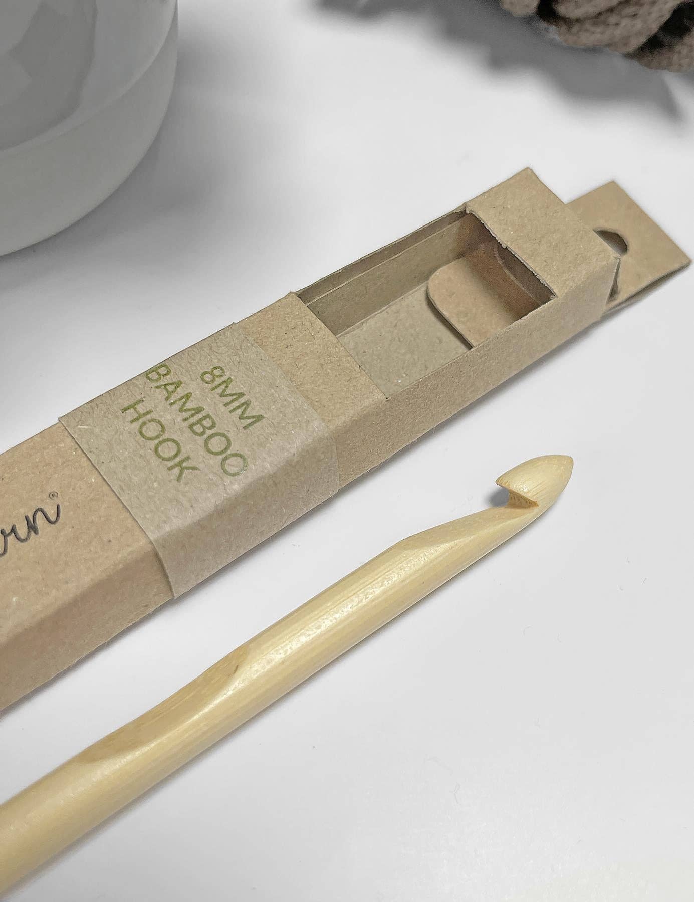 Jolly Good Yarn – wholesale Knitting/Crochet Supplies – 8mm bamboo crochet hook2