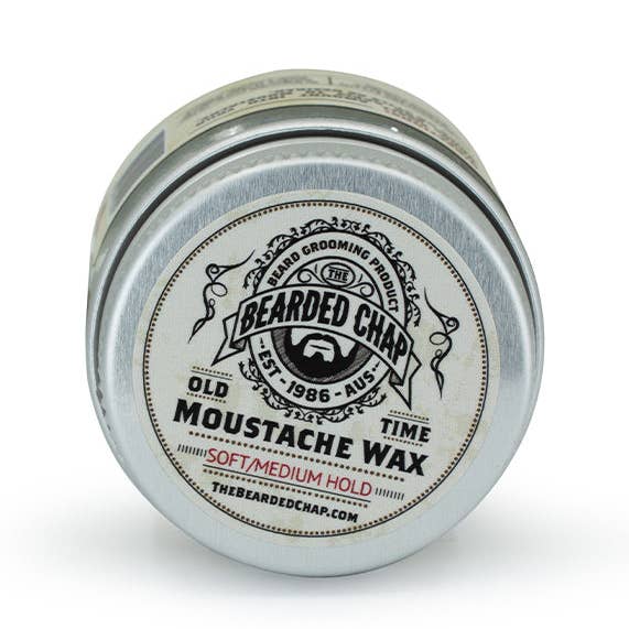 Old Time Soft/Medium Hold Moustache Wax for wholesale by The Bearded ChapĀ®