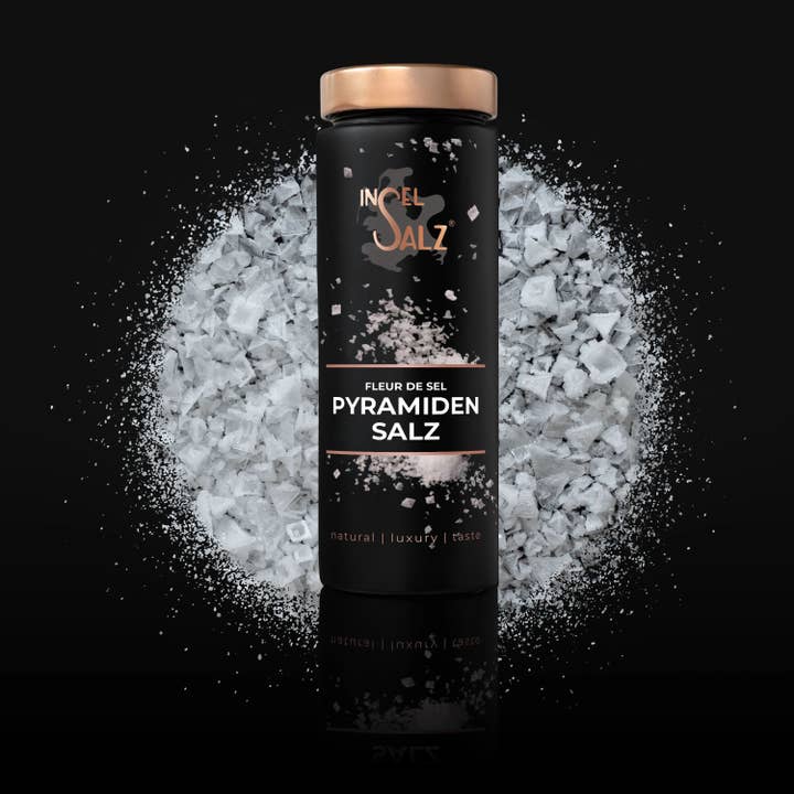 PYRAMIDESALT Fordelsglas for engroshandel hos Insel-Salz