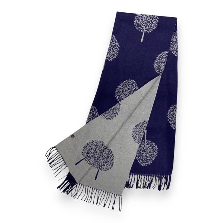 Lili Scarves (US Duty Free) – wholesale Scarf – Women's – Tree of Life Print Cashmere Blend Winter Scarf14