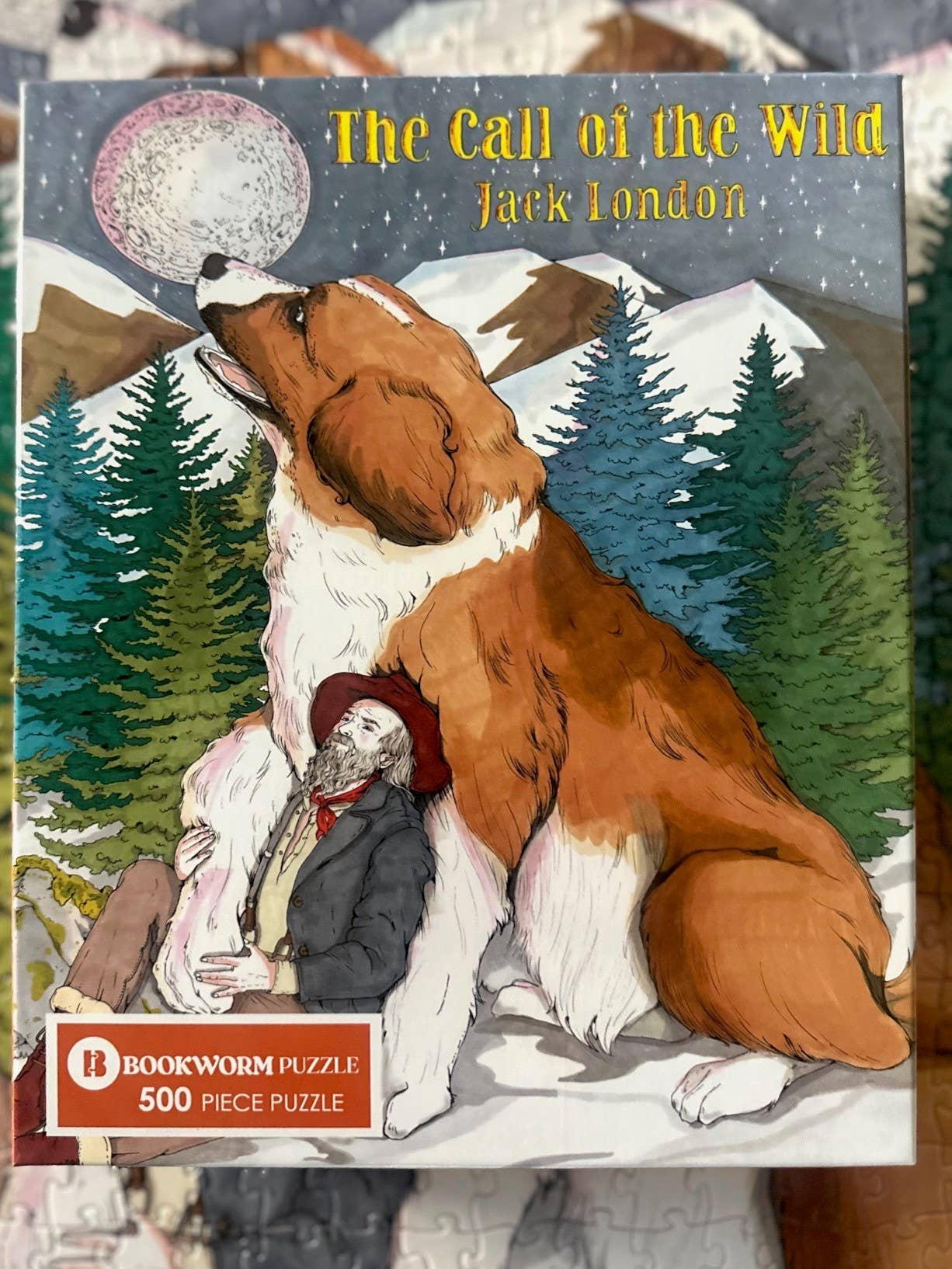 Bookworm Puzzle - Wholesale Puzzle - Adult - NEW! THE CALL OF THE WILD -500 PIECE JIGSAW PUZZLE4