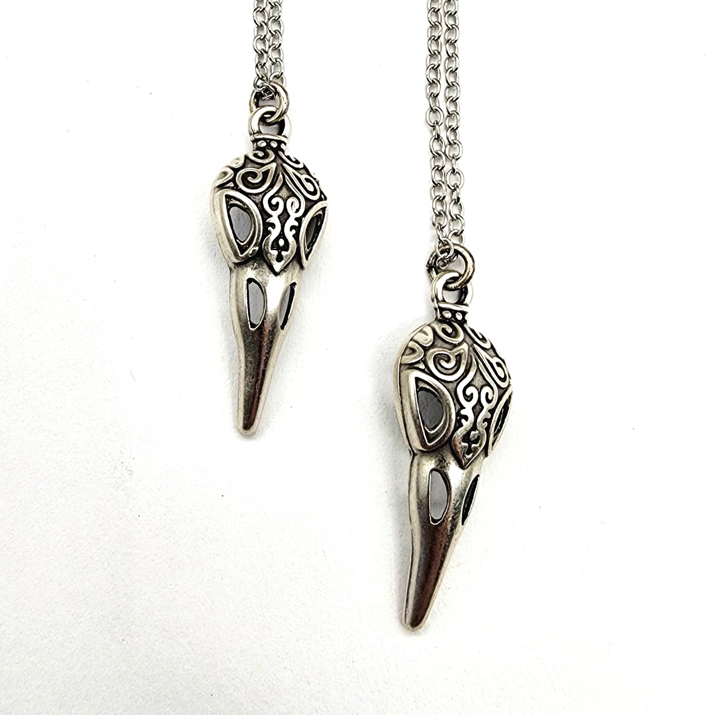 MergingMetals – wholesale Hänge-/berlockhalsband – Antik silverhalsband med korprelik1