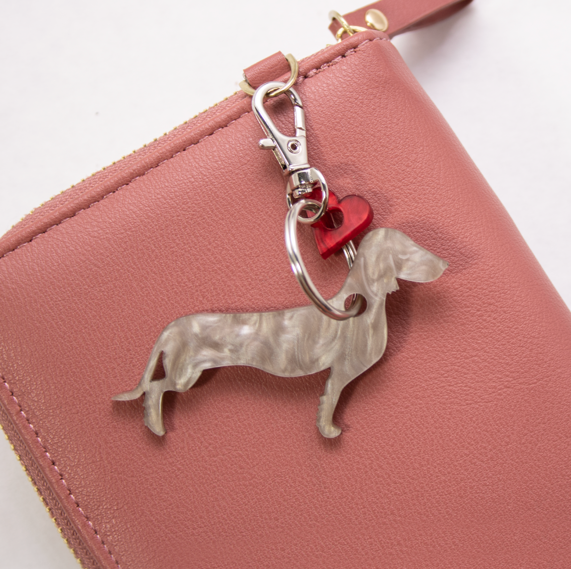 ALMA & GUSTL – Engroshandel Nøglering - Unisex – Nøgle- og taskevedhæng med gravhund5