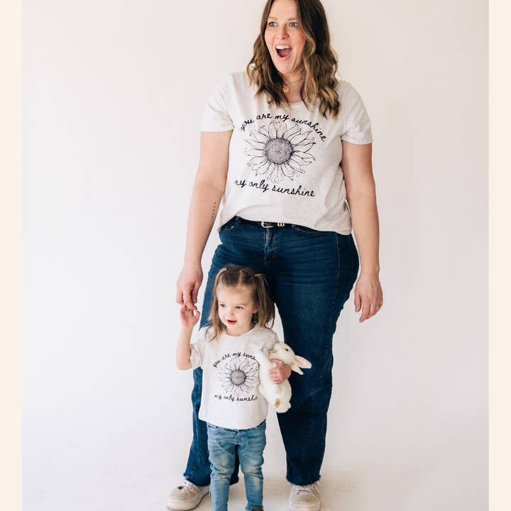 HAHA MAMA Clothing - Wholesale Screen Printed T-Shirt - Kids - You Are My Sunshine, My Only Sunshine T-Shirt - Child
