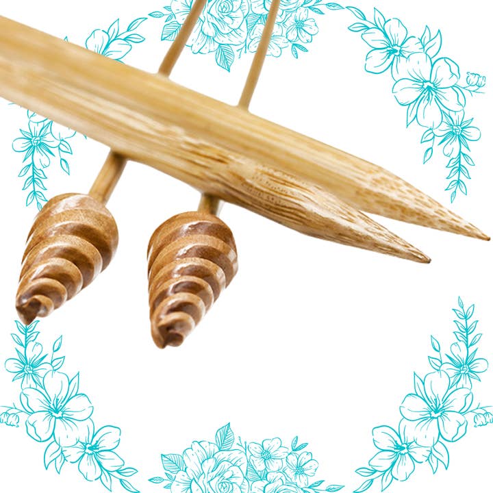 Nirvana 10" Bamboo Single Point Needles for wholesale by The KnittingZone