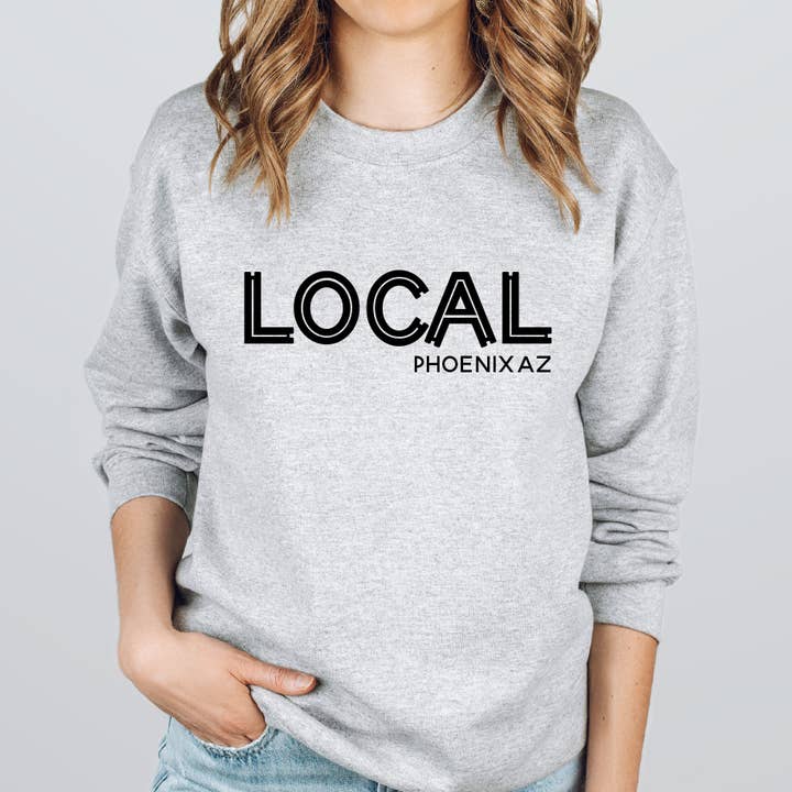 Custom Local Unisex Sweatshirt for wholesale by Quotable Life