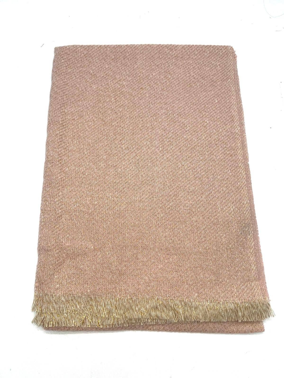 LINETA - Wholesale Scarf - Women's - HH-335 Plain scarf with lurex22