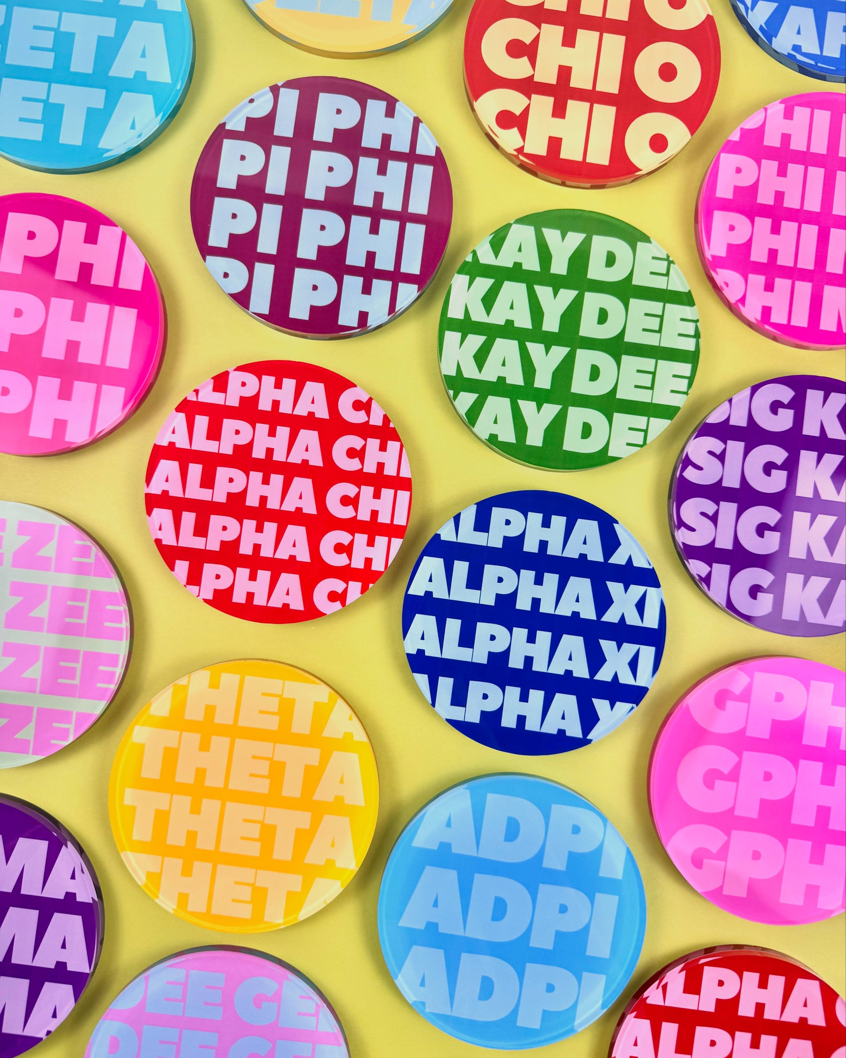 MadHouse - Venta al por mayor Posavasos - Posavasos Alpha Gamma Delta1