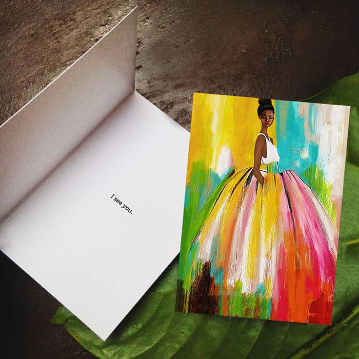 Beyoutifully Brown® - Wholesale Everyday Greeting Card - Being Seen Greeting Card (2 options)3