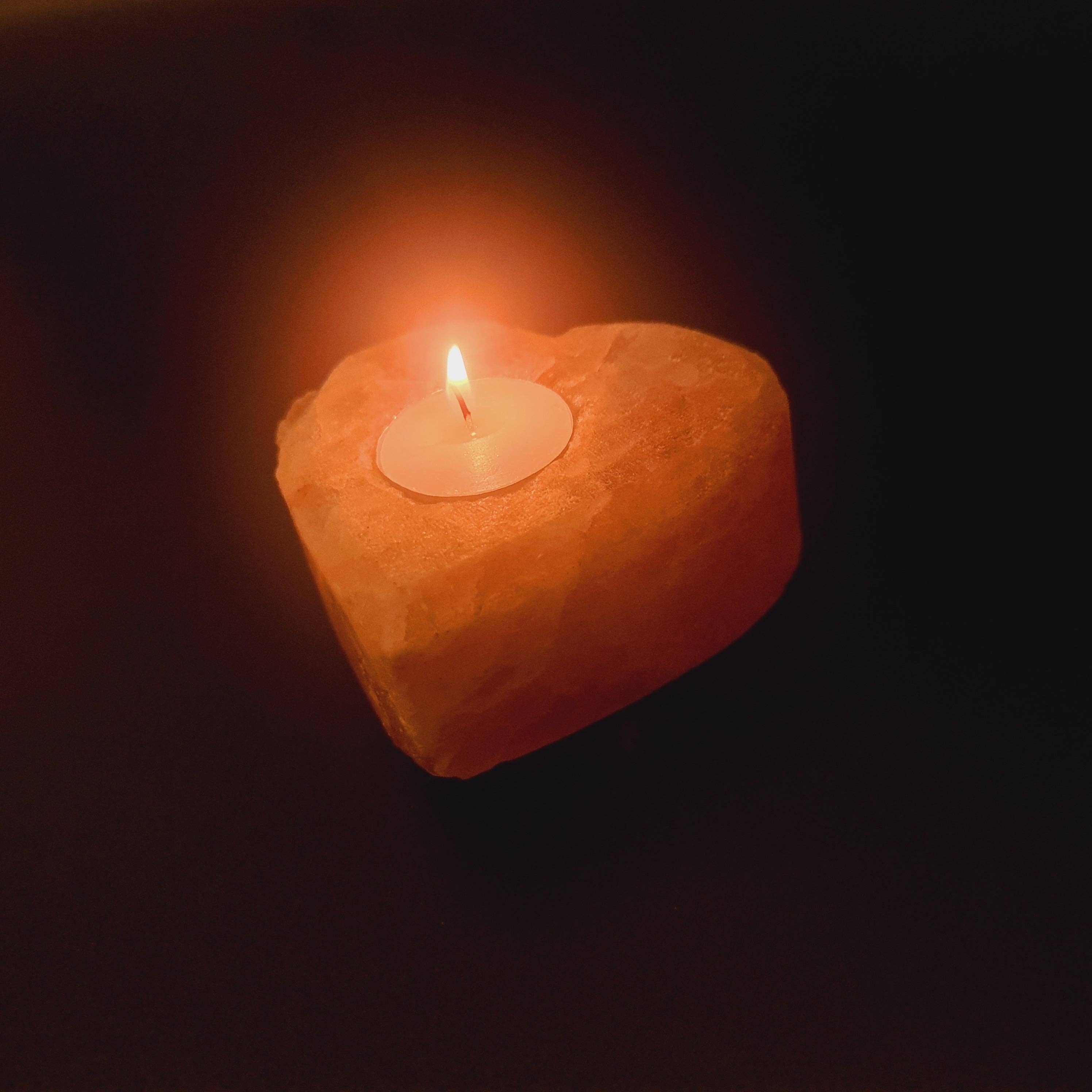 Gemstone Gifts Ltd. - Wholesale Candle Holder - Himalayan Tea Light Holder - Heart2