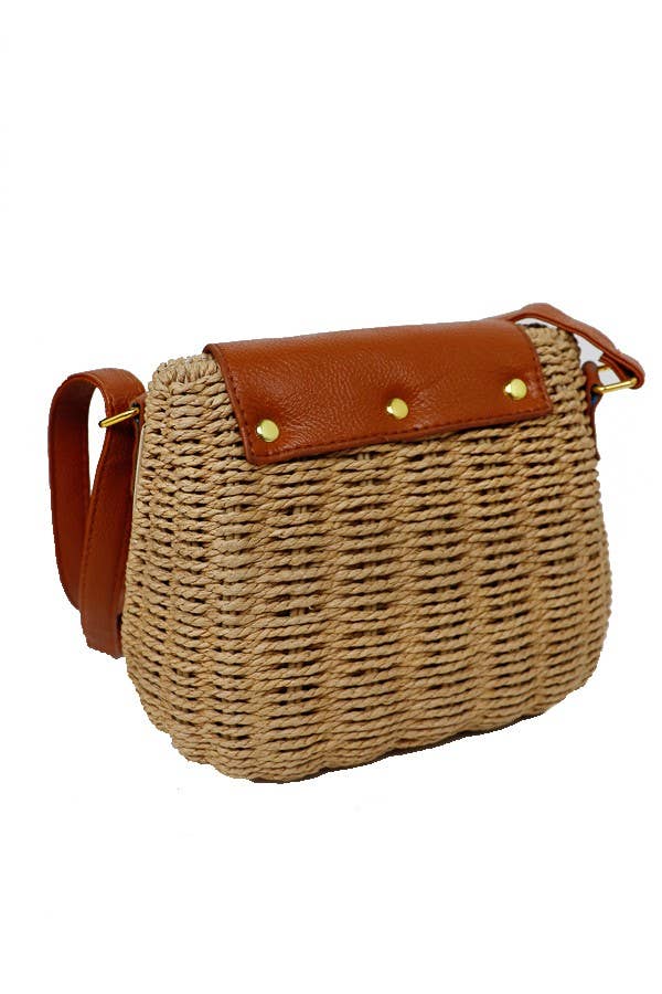 Cap Zone – Großhandel Umhängetasche - Damen – Ovale Korbtasche aus Stroh5