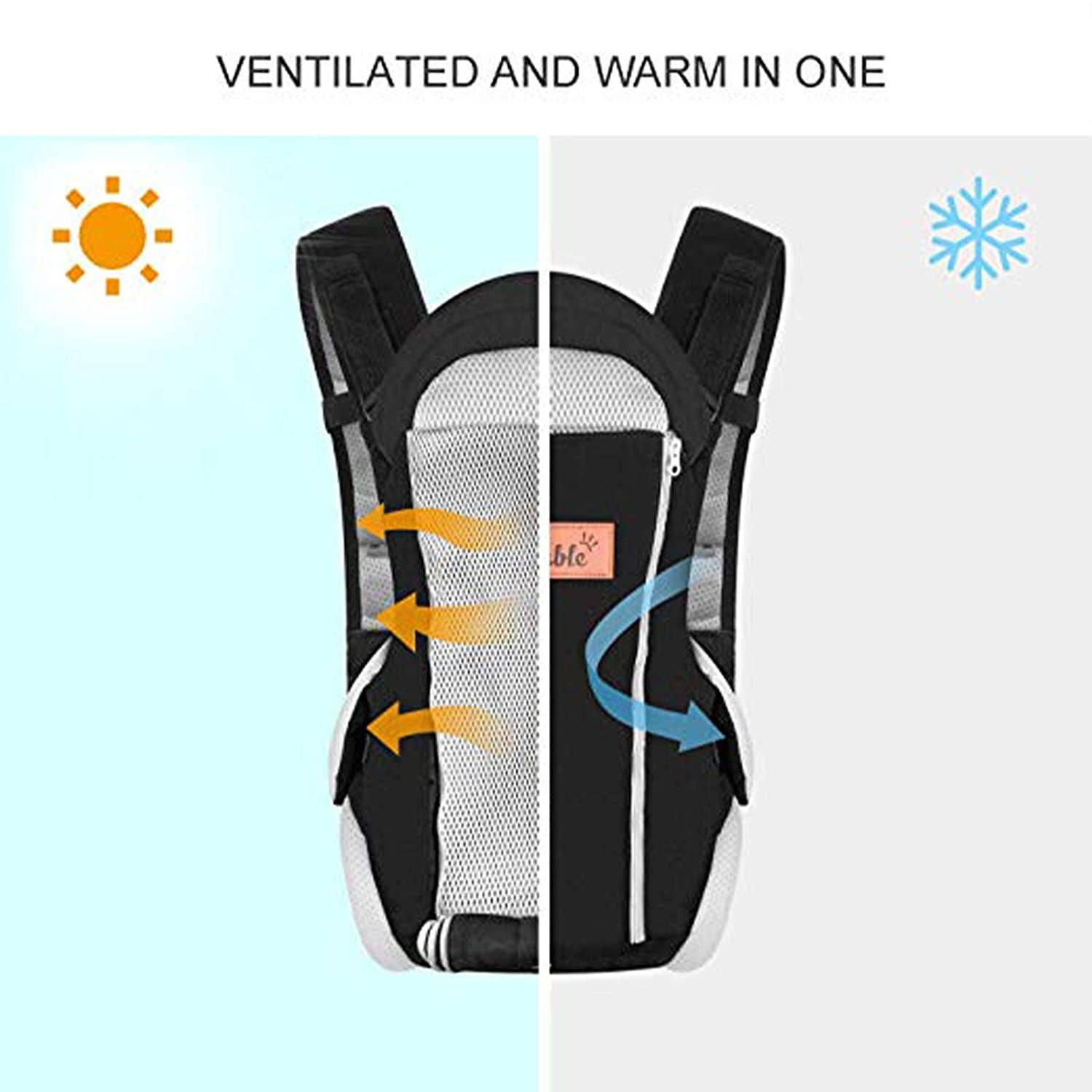 Above Edge – wholesale Baby carrier – Baby Carrier for Newborn to Older Toddler (8-20 lbs), Baby B2