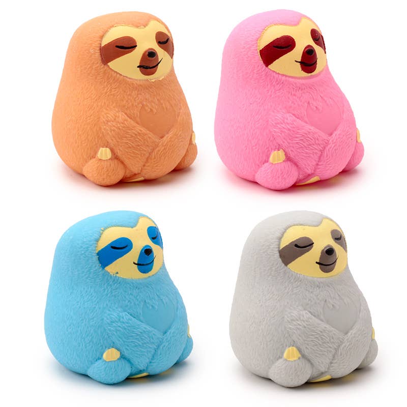 Puckator Ltd – wholesale Stuffed/plush toy – Kids & baby – Maltose Squeezy Stretchy Cute Sloth Toy1