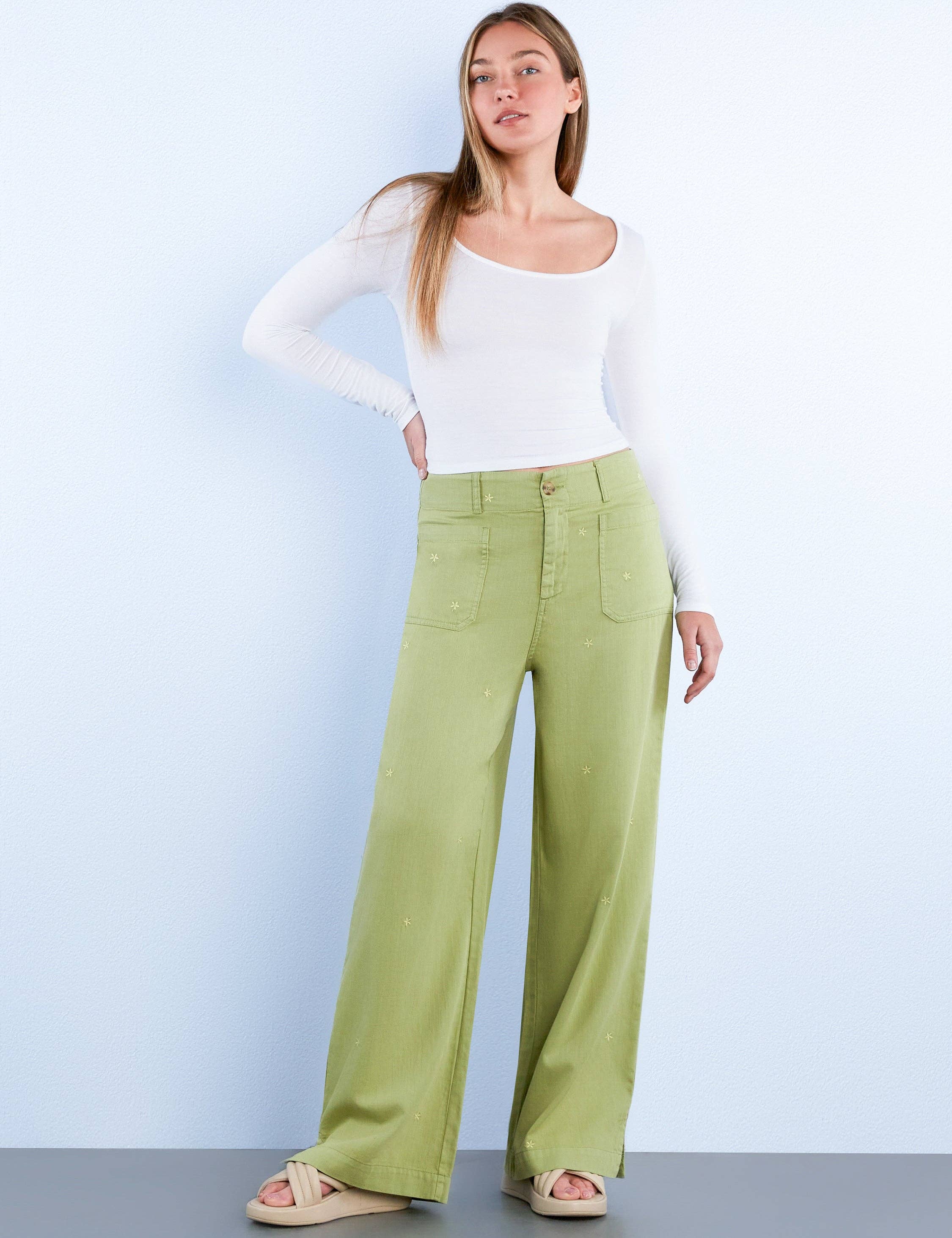 Fern Star-Studded Pants for wholesale on Faire2
