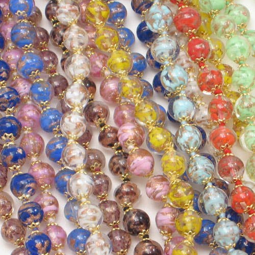Alice Sturzinger LLC - Wholesale Beaded Bracelet - Sommerso Murano Glass Bracelet3