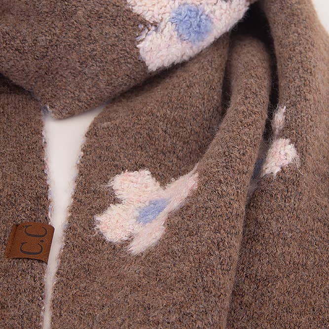 Hana - Wholesale Scarf - Women's - C.C Daisy Pattern Scarf15