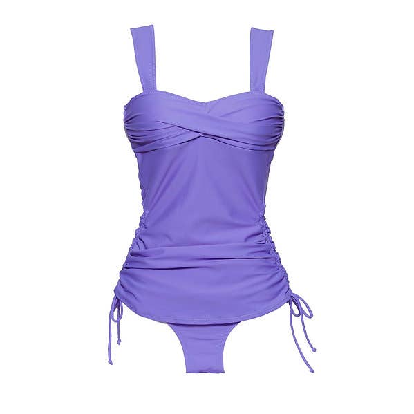DIANA Tankini set in Amnesia Purple for wholesale by Aurein swim
