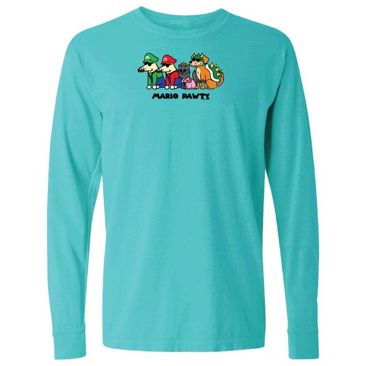 Mario Pawty - Klassisk långärmad T-shirt för wholesale av Teddy the Dog