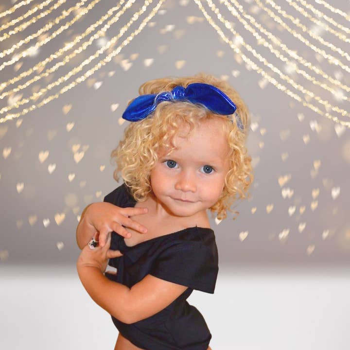 Chicky Chicky Bling Bling - Wholesale Fashion Headband - Kids - Girls Metallic Bow knot or Bunny Ear Headband6