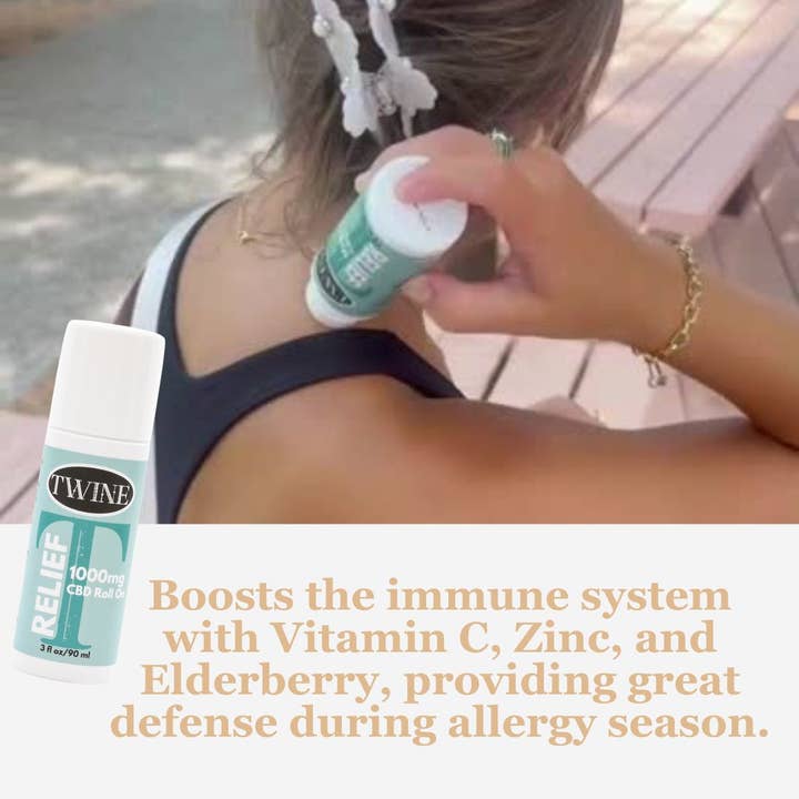 Twine - Wholesale CBD Cream/Lotion - 1000mg CBD Pain Relief Roller - Pure Organic CBD Isolate2