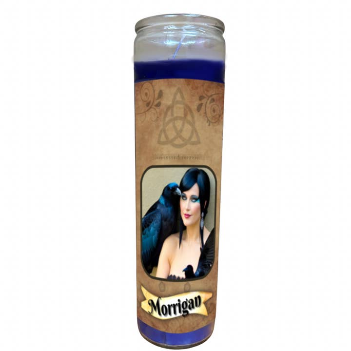 The Morrigan 8” Jar Candle for wholesale by Astral Auras