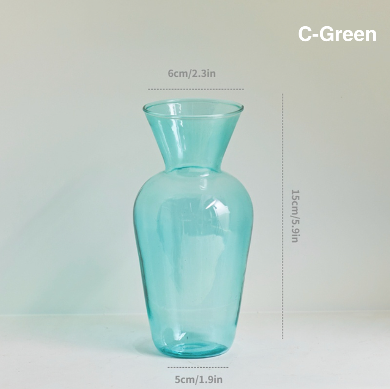 IVORE.GROUP (We cover All Import duty) - Wholesale Vase - Color Glass Decorative Vase2