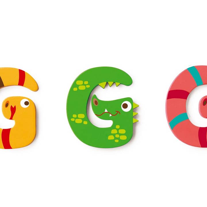 3 Assorted Styles Wooden Letter G for wholesale by DAM