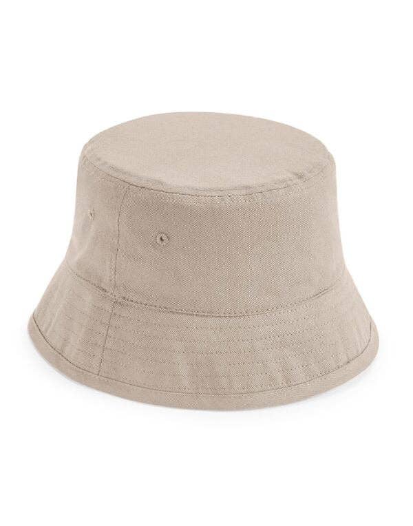 Logo Free Clothing – Großhandel Bucket Hat – Kinder – Beechfield EarthAware® Junior Bio-Baumwoll-Bucket-Hut | Unisex | 4 Farben | Für 3- bis 12-Jährige3