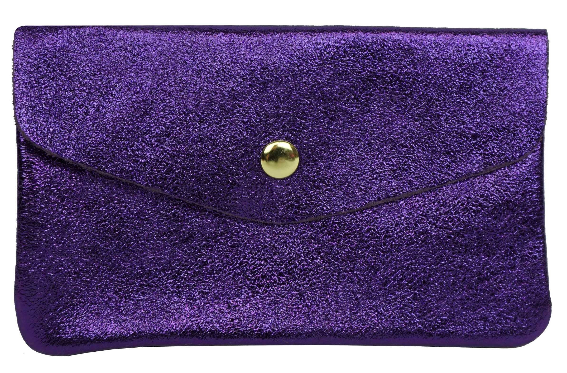 Anais - Vendita all'ingrosso Portafogli - Donna - Portafoglio grande in pelle lucida con tasca con cerniera PMD2702C2