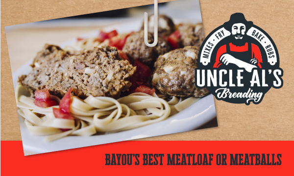 UNCLE ALS BREADING - Wholesale Bread Mix - Bayou's Best Mild Cajun Breading 4