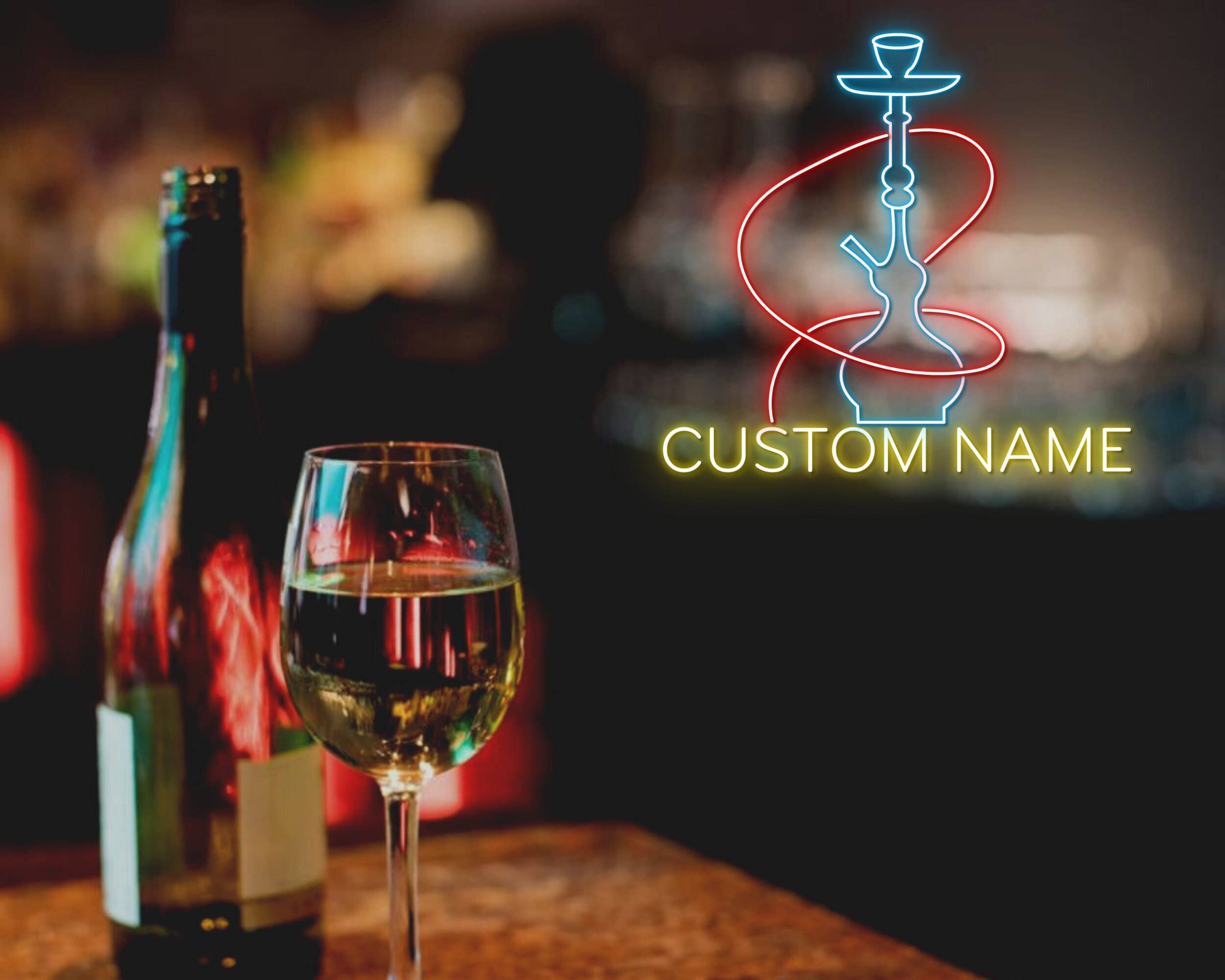Glow Neon - Wholesale Neon Sign - Custom Hookah Smoking Shisha Neon Sign3