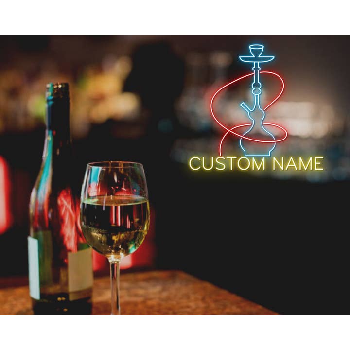 Glow Neon - Wholesale Neon Sign - Custom Hookah Smoking Shisha Neon Sign3