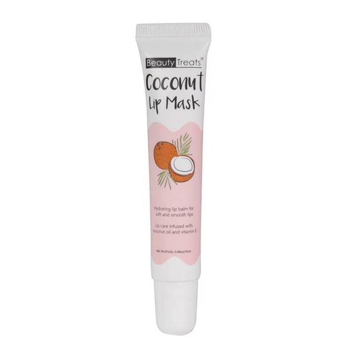 PINEAPPLE Beauty - Wholesale Lip Treatment/Mask - Beauty Treats 509 Coconut Lip Mask - 24pc