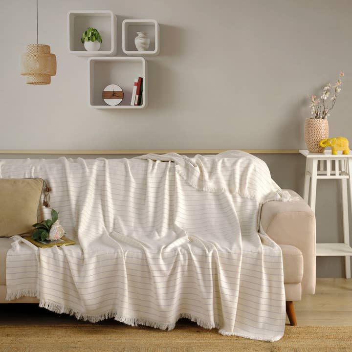 KAFTHAN - Wholesale Coverlet - Gocek Bamboo Coverlet & Throw | Christmas Holiday Gift1