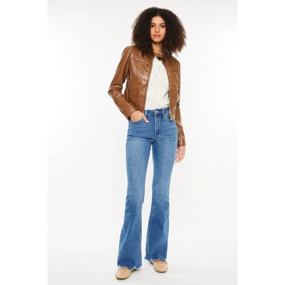 AB And Company - Wholesale Jeans - Women's - KanCan Brenda High Rise Bootcut Jeans1