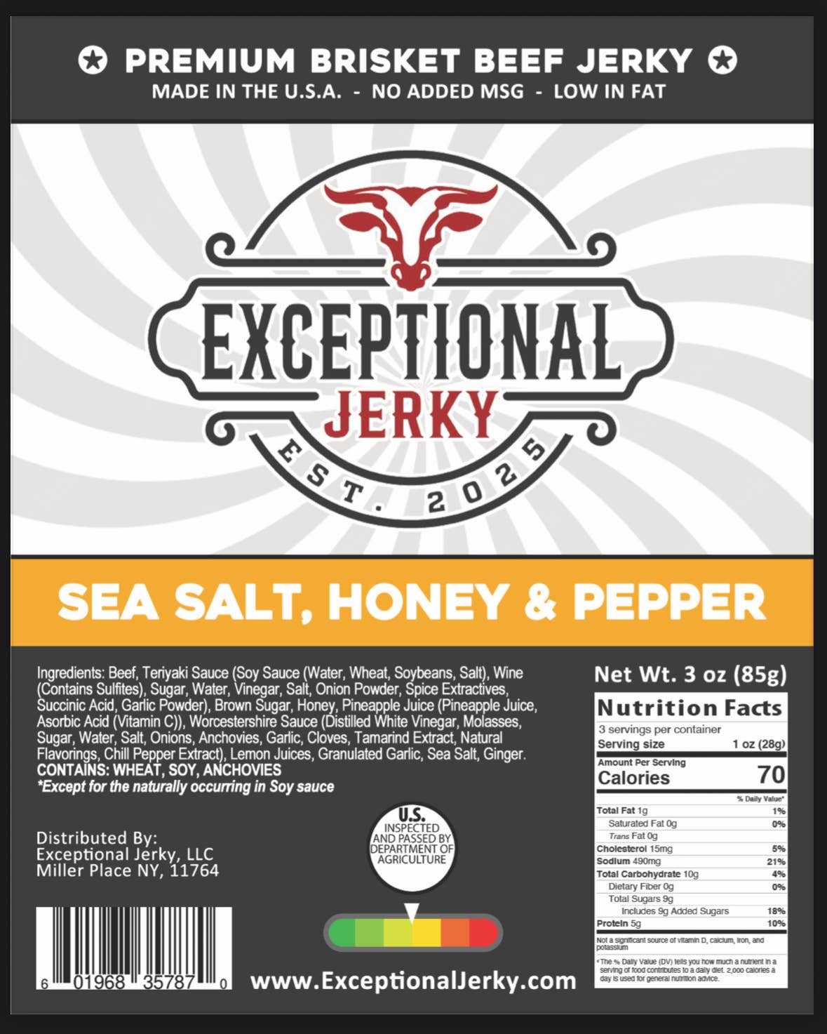 Exceptional Jerky LLC - Wholesale Jerky - Exceptional Jerky Variety 1 - 12 Flavors4