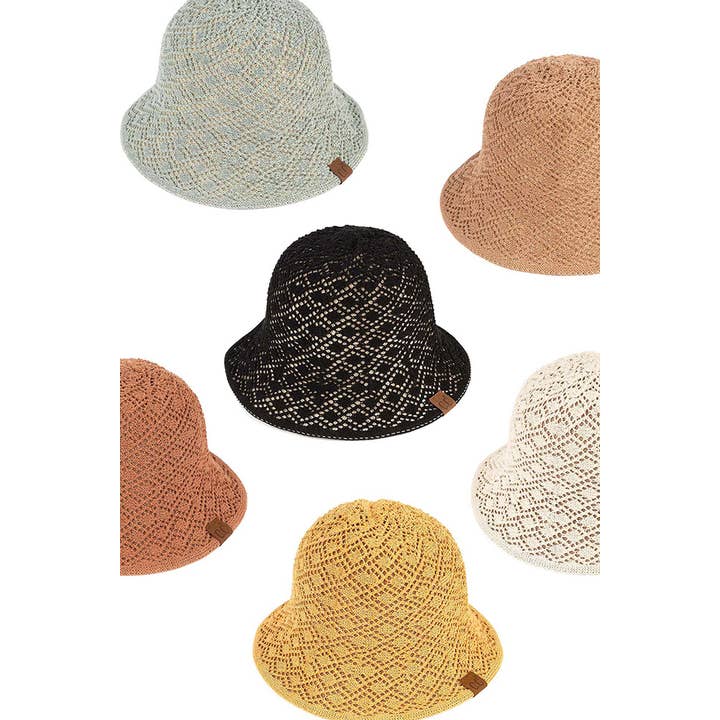 Hana - Vente Bob – femme - Chapeau C.C Cloche Bucket6