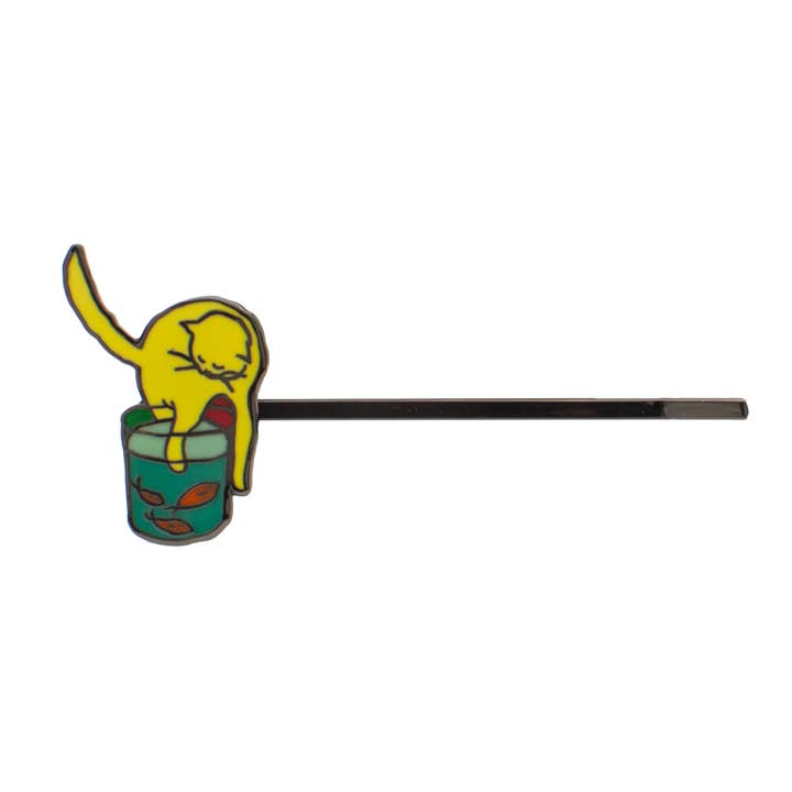 Unemployed Philosophers Guild - Wholesale Hair Pin - Great Cats of Art Hair Pins