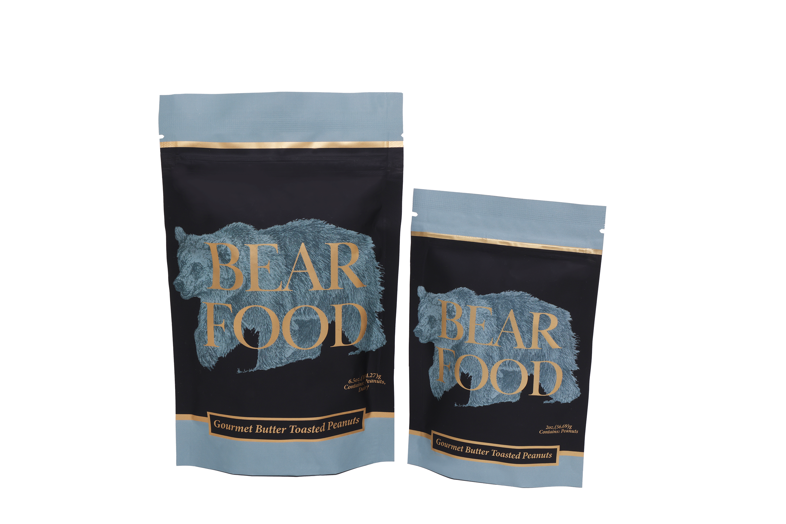 Bear Food - Wholesale Nuts - Butter Toasted Gourmet Peanuts Pouches1